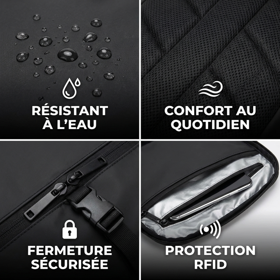 Sacnova | Le sac qui garde vos affaires en sécurité, chaque jour.